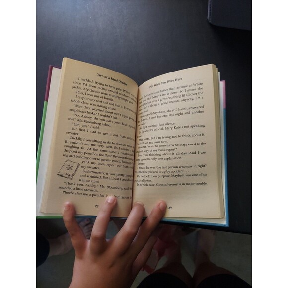 P S Wish You Were Here Mary-Kate & Ashley Olsen (2000) Y2K Book Juvenile Fiction - Picture 3 of 5